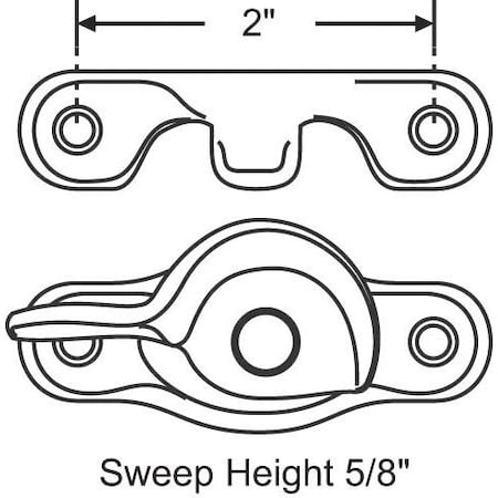 Strybuc Sash Lock with Keeper 50-748
